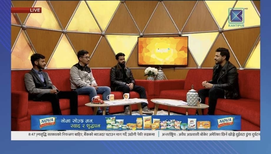 National TV Interview on Kantipur Television